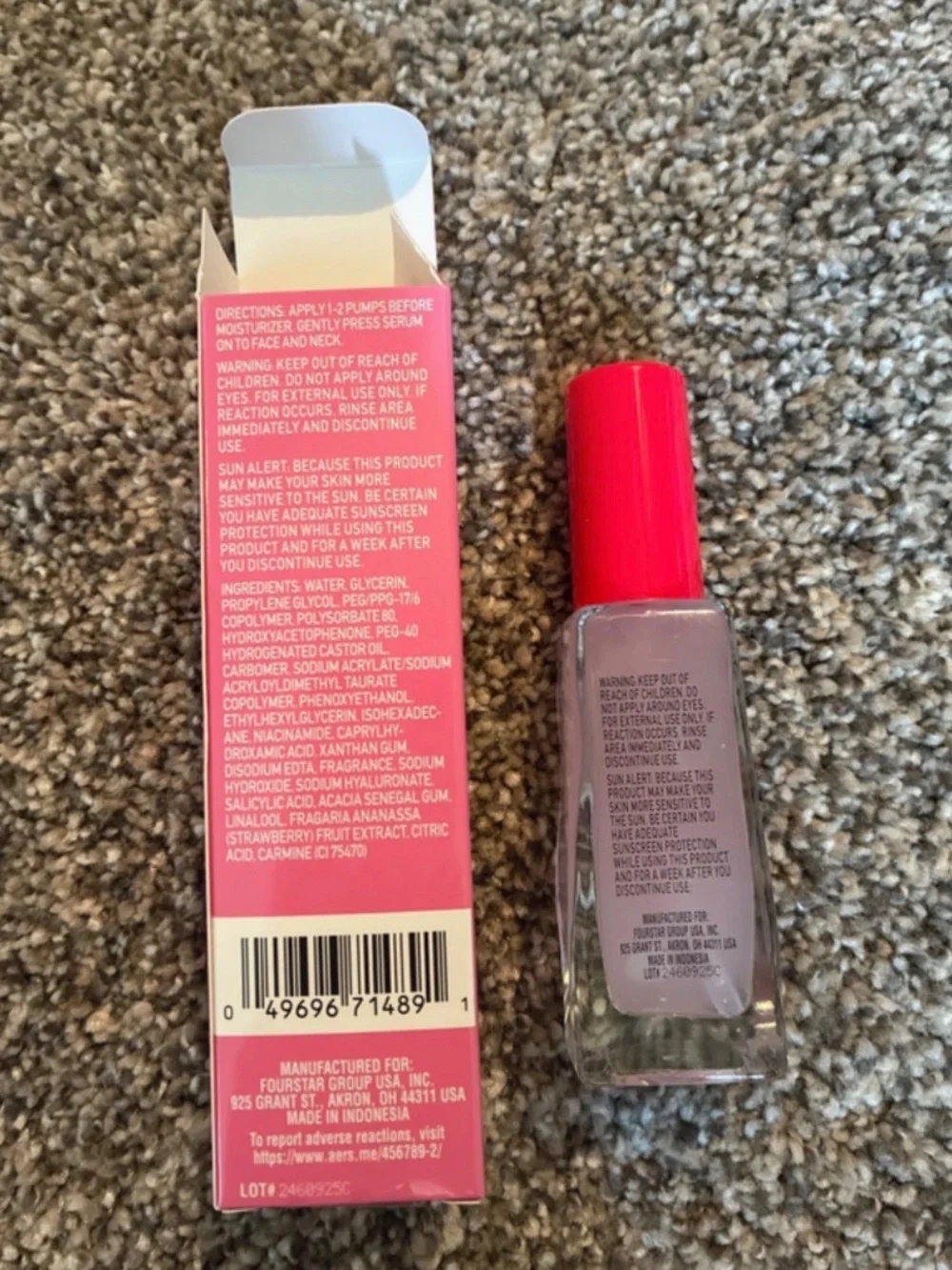 Strawberry Glow Smoothing Serum
